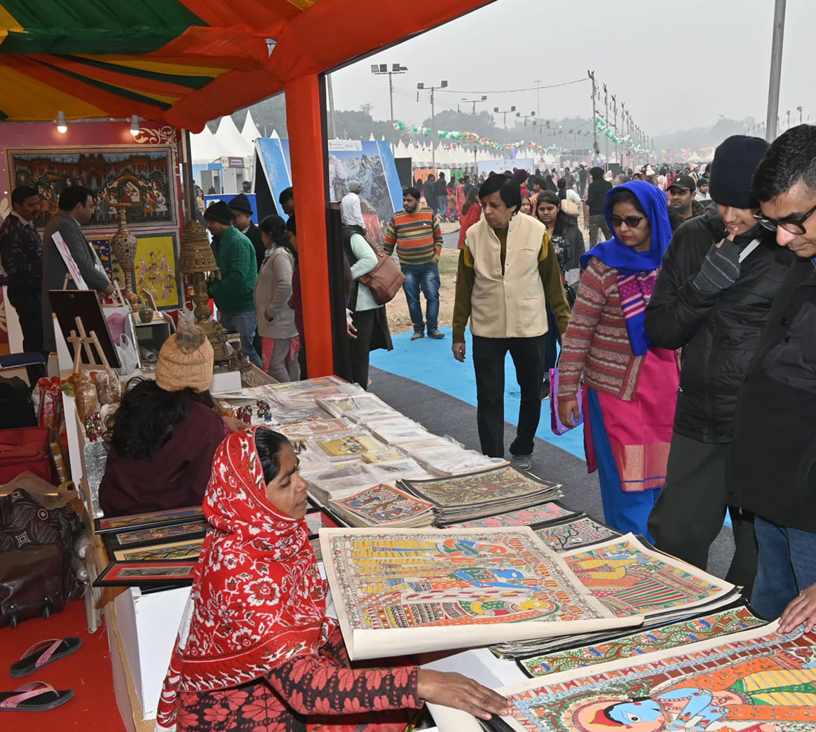 Artisan Booths (crafts, handloom, etc.)