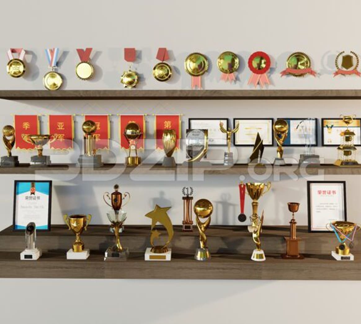 Trophy, Medals & Certificates